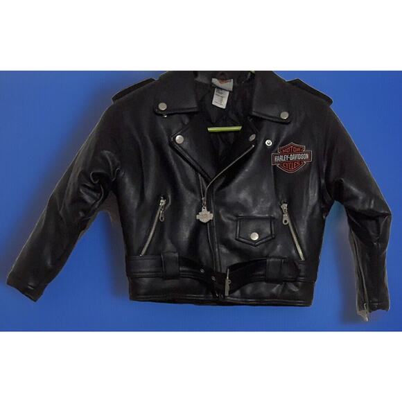 Harley Davidson Jacket Kids Size 6 - Picture 9 of 9